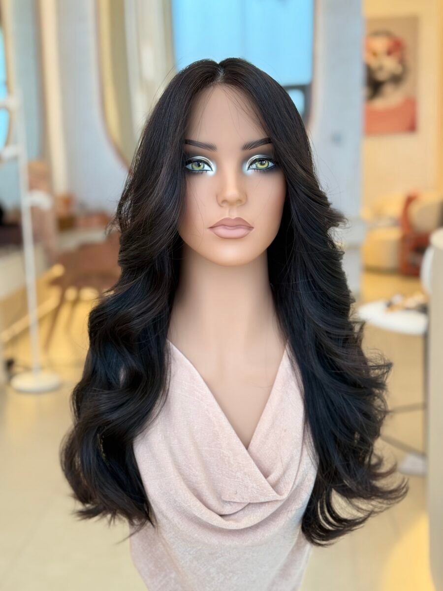 Natural Hair Wig 24-25" — Natural Black