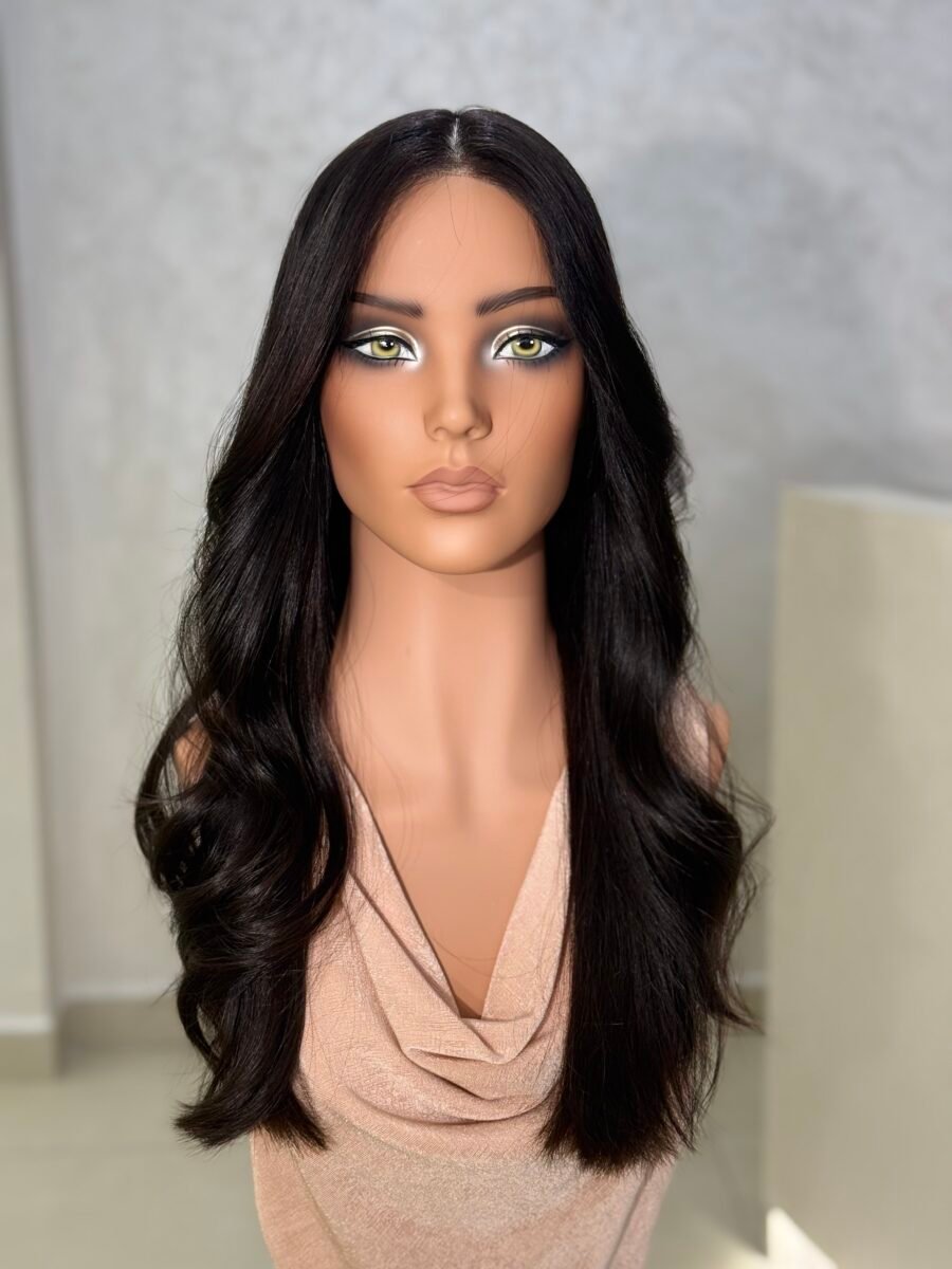 Natural Hair Wig 23-24" — Natural Black